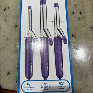 Conair Purple Curling Iron Set